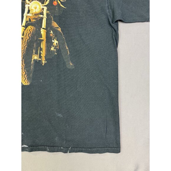 Vintage Y2K Bob Seger Face The Promise Band Tee Album Concert Tour Black XL Tee - Picture 7 of 10